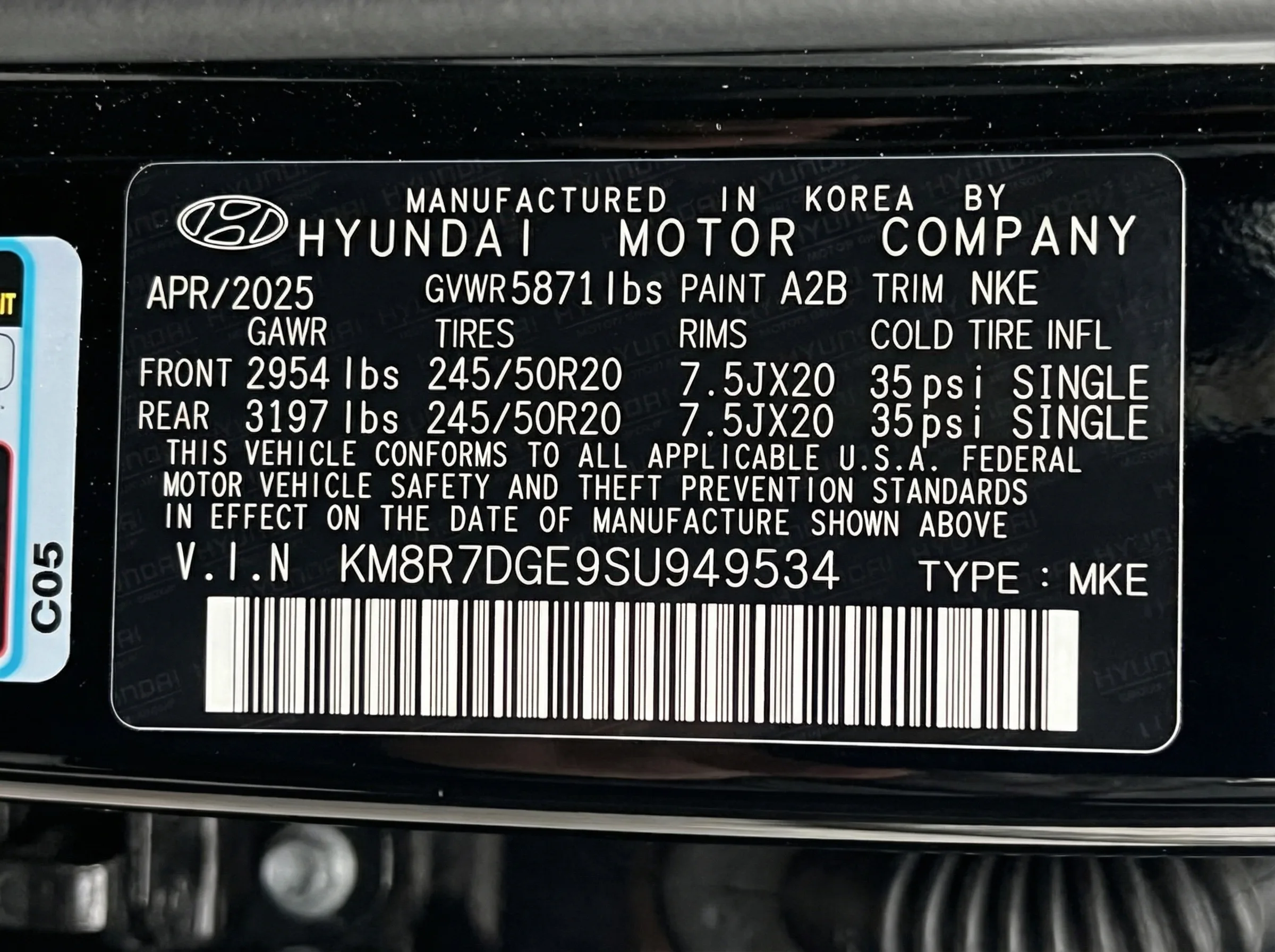 2025 Hyundai Palisade Calligraphy Night Edition — thumbnail 18