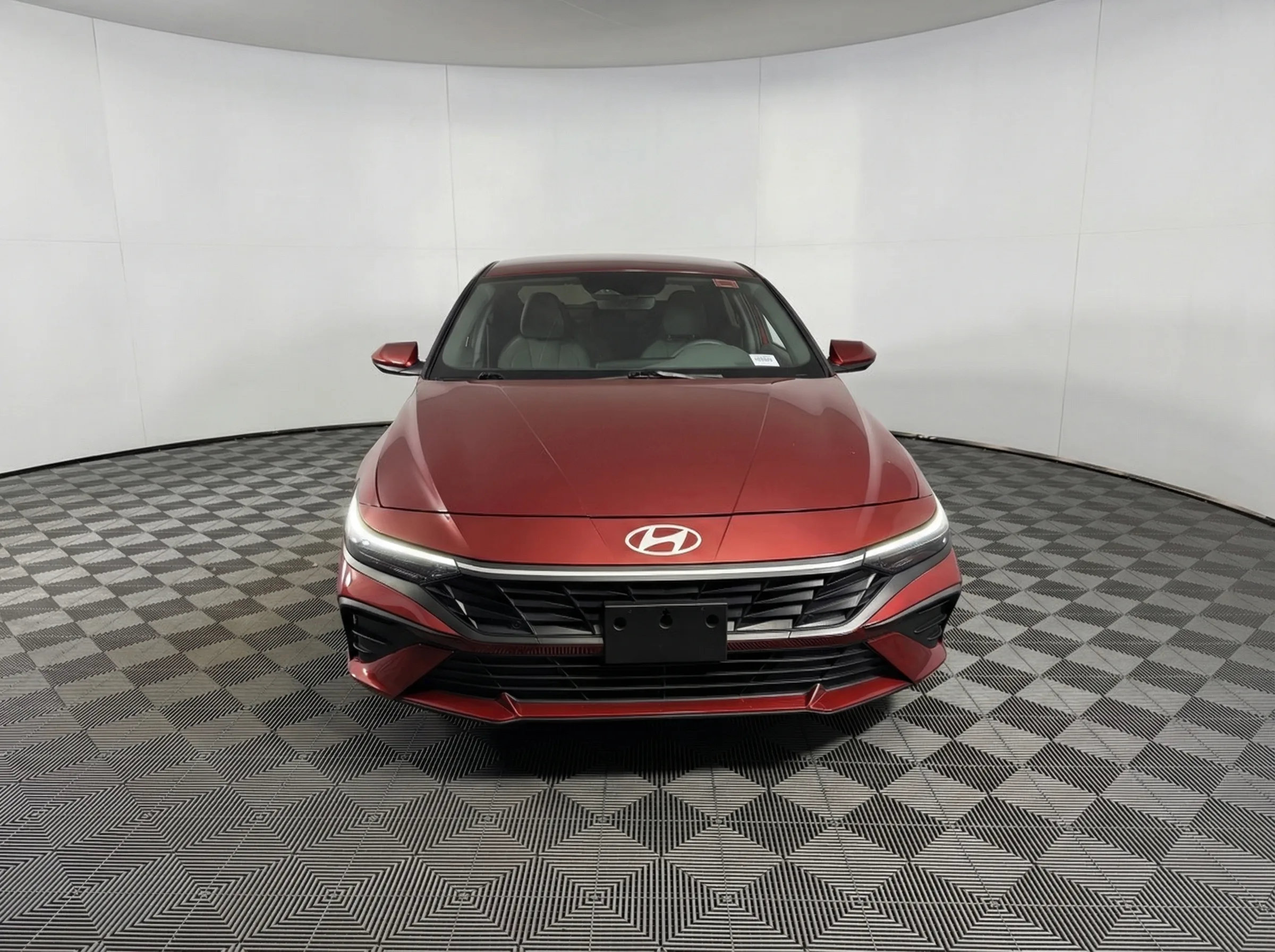 2024 Hyundai Elantra Hybrid Blue — thumbnail 4